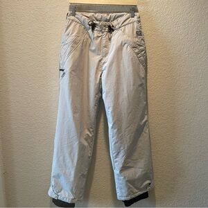 Roxy light tanX-Series lightweight winter/snowboarding/ski pants, size M